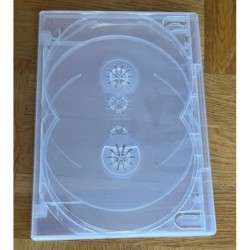 Pudełka AMARAY CLEAR na 6 x DVD 1 sztuka 14mm