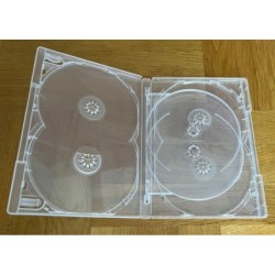 Pudełka AMARAY CLEAR na 6 x DVD 1 sztuka 14mm