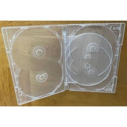 Pudełka AMARAY CLEAR na 6 x DVD 1 sztuka 14mm
