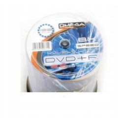 OMEGA DVD+R DL 8,5GB 8x cake 100 sztuk Printable