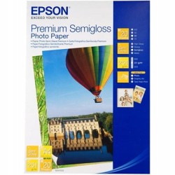 Papier Epson Premium Semigloss Photo A4 20ark 251g