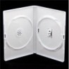 Pudełka AMARAY BIAŁE na 2 x DVD 1 sztuka 14mm
