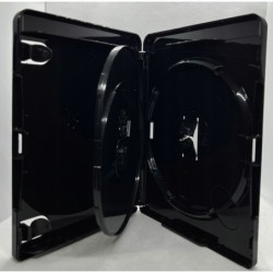 Pudełko 4K UltraHD Amaray na 3 BLU-RAY DVD CZARNE