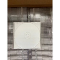 Pudełka CD SONY slim clear 100 sztuk BEZBARWNE