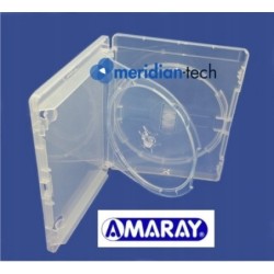 10 pudełek BLU-RAY na 2 płyty AMARAY CLEAR 14mm