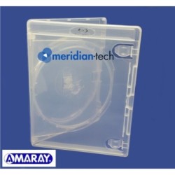 10 pudełek BLU-RAY na 2 płyty AMARAY CLEAR 14mm