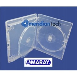 10 pudełek BLU-RAY na 2 płyty AMARAY CLEAR 14mm