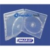 10 pudełek BLU-RAY na 2 płyty AMARAY CLEAR 14mm