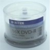 RITEK DVD-R PRINTABLE GLOSSY WATERPROOF cake 50szt