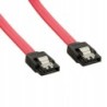KABEL HDD,SATA 3,SATA,45CM,ZATRZASK,CZERWONY