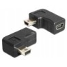 ADAPTER USB MINI M- USB MINI F KĄTOWY 90 ST.