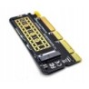 Adapter PCI-E x4 x8 x16 do dysku SSD M.2 NVMe