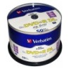VERBATIM DVD+R DL Printable 8,5GB 8x cake 50 sztuk