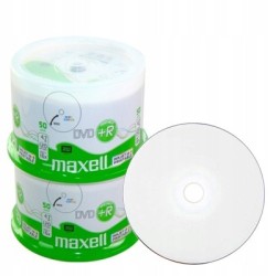 MAXELL DVD+R Fullface Photo Printable cake 100szt