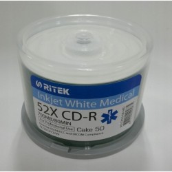 Ritek CD-R Printable Medical 50 sztuk JAKOŚĆ !!!