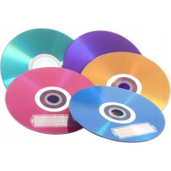 Płyty Verbatim CD-R 700MB Kolorowe 25 sztuk