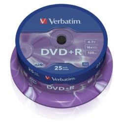 VERBATIM DVD+R 4,7GB 16x...