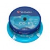 VERBATIM CD-R 700MB cake 25 sztuk Extra Protection