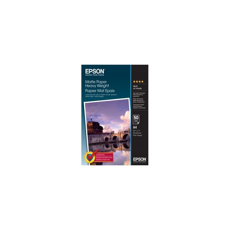 Epson Matte Paper Heavy Weight A4 50ark 167g