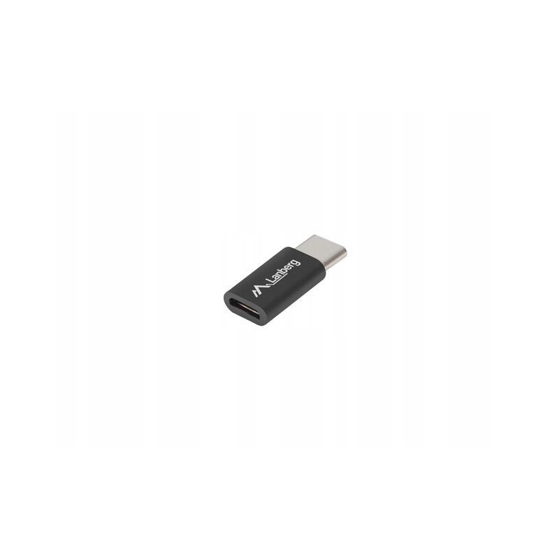 ADAPTER USB TYPE-C(M)-MICRO-B(F) 2.0 CZARNY
