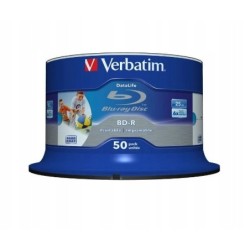 VERBATIM BD-R BLU-RAY 25GB 6x Printable 100szt