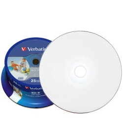 VERBATIM BD-R BLU-RAY 25GB 6x Printable 25szt