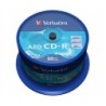 VERBATIM CD-R 700MB 80min cake 100szt AZO Crystal!