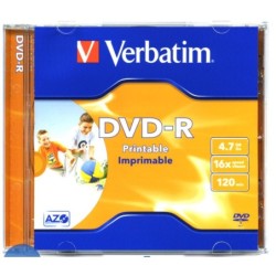 VERBATIM DVD-R PRINTABLE...