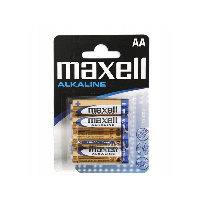 MAXELL Baterie Alkaliczne LR06 AA 48szt 2026rok