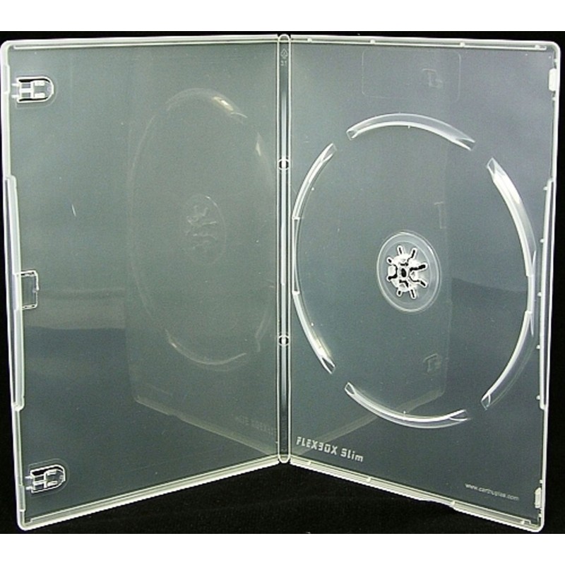 Pudełka FlexBox CLEAR slim 30szt x DVD sztuk 7mm