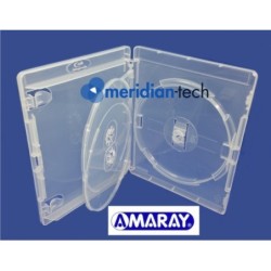 Pudełka AMARAY CLEAR 3 x BLU-RAY 10szt 14mm PS3