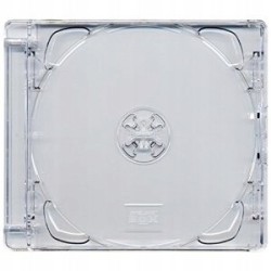 Pudełko Super Jewel Box CD 1szt na 1 lub 2 płyty !