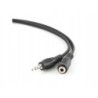 KABEL PRZEDŁUŻACZ MINIJACK M/F STEREO 3,5mm 1,5m.