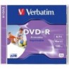 VERBATIM DVD+R PRINTABLE jewel case 1szt w pudełku