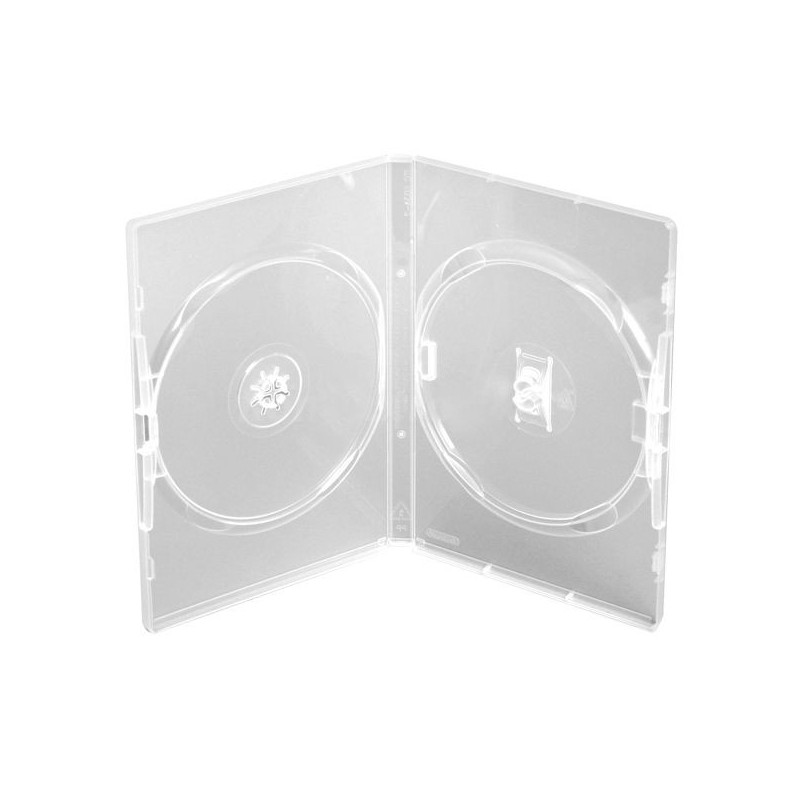 Pudełka AMARAY CLEAR na 2 x DVD 25 sztuk 14mm