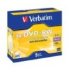 VERBATIM DVD+RW 4,7GB 4X jewel case 1 sztuka SERL