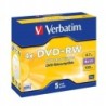 VERBATIM DVD+RW 4,7GB 4X jewel case 1 sztuka SERL