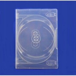 Pudełka na cztery płyty Super Clear 4 x DVD 10szt