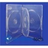 Pudełka na cztery płyty Super Clear 4 x DVD 10szt