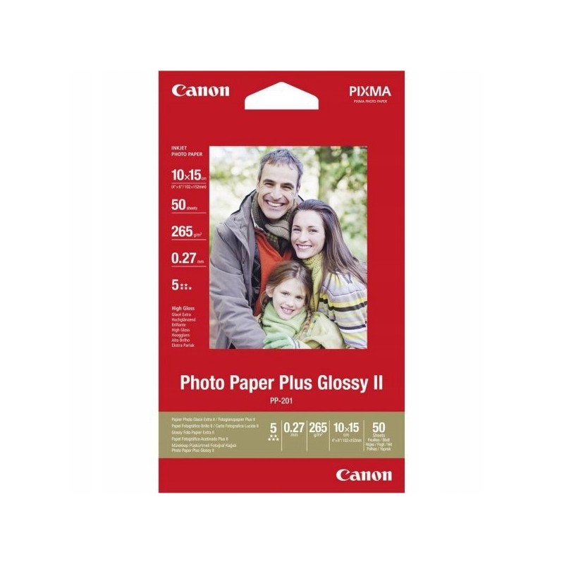 Papier Canon Plus Glossy Photo 10x15cm 50ark 265g!
