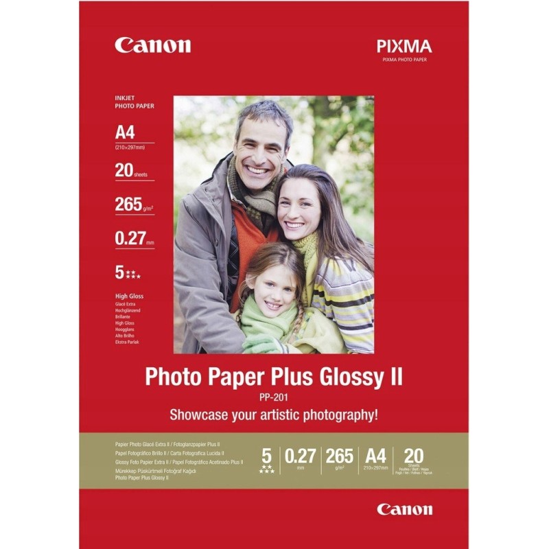 Papier Canon Plus Glossy Photo A4 20ark 265g 5* !