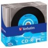 VERBATIM CD-R 700MB 52X AZO VINYL slim 10szt 80min