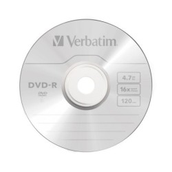 Płyta VERBATIM DVD-R 4,7GB...