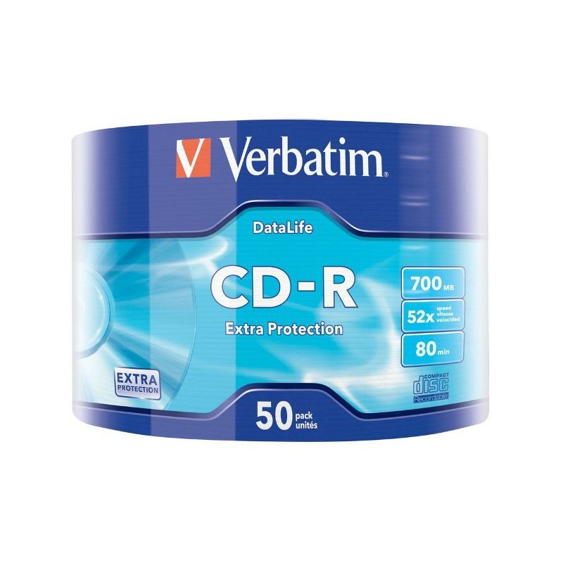 Płyty VERBATIM CD-R 700MB 52x 100szt jakość !!!