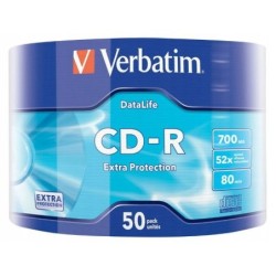 Płyty VERBATIM CD-R 700MB 52x 100szt jakość !!!