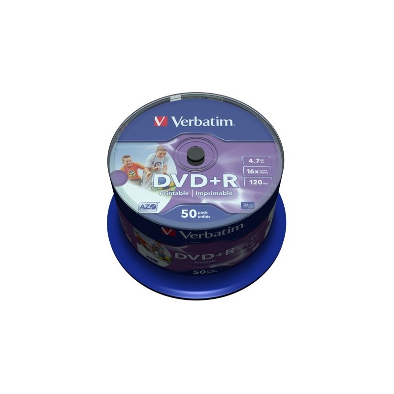 VERBATIM DVD+R 4,7GB FOTO PRINTABLE 100szt PROMO !