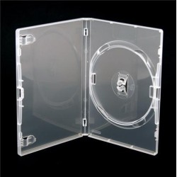 Pudełka AMARAY CLEAR na 1 x DVD 100 sztuk 14mm