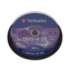 VERBATIM DVD+R DL 8,5GB 8x cake 10 szt. najlepsze!