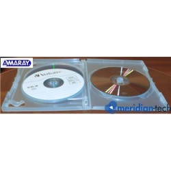 Pudełko Amaray na 3 x DVD Super Clear 14mm jakość!