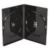 Pudełka AMARAY CZARNE na 2 x DVD 10 sztuk 14mm